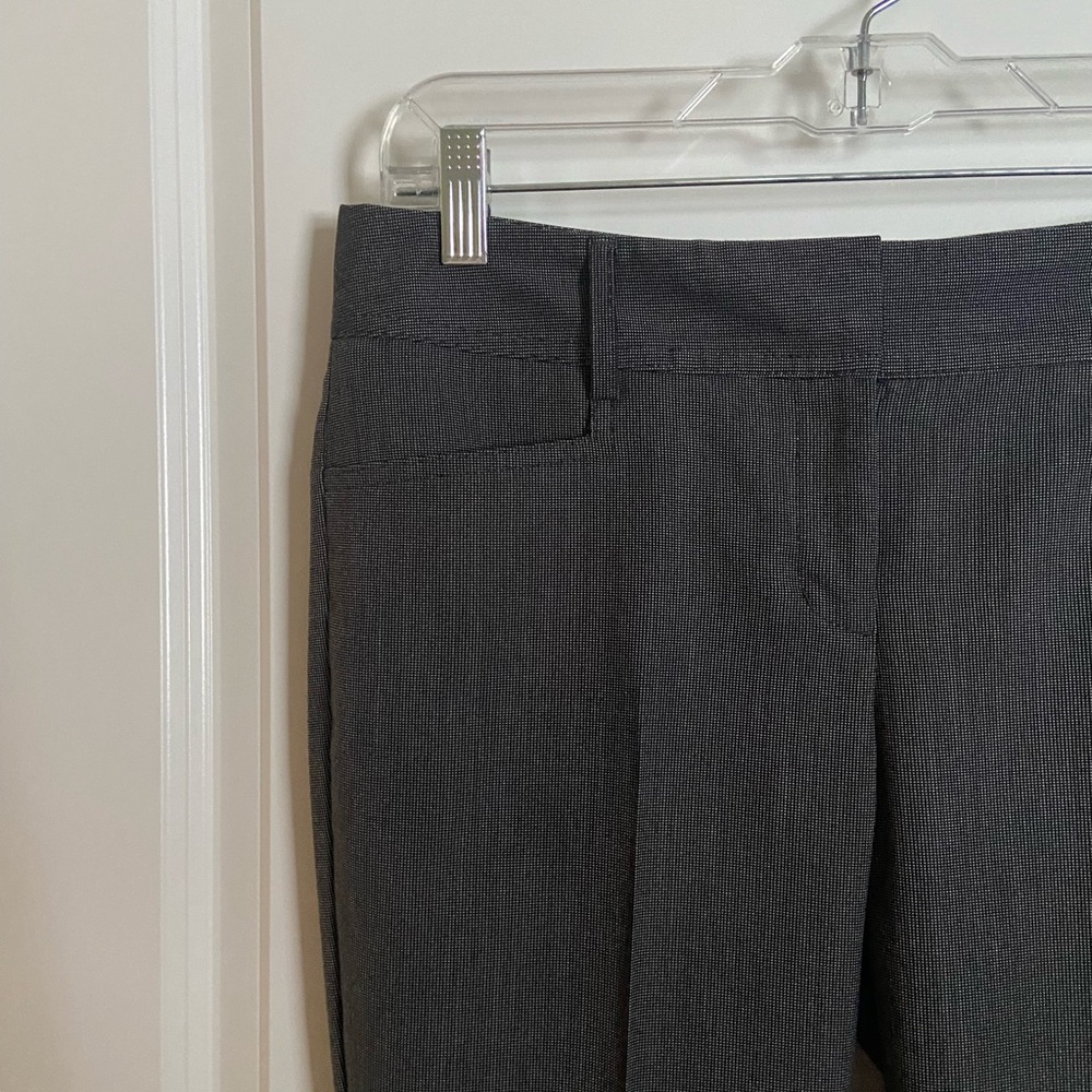 Express Design Studio Black Microcheck Pattern Cr… - image 4